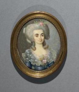 ROUVIER Pierre,Portrait de la comtesse Julie-Marie de Boisgelin e,Binoche et Giquello 2021-12-14