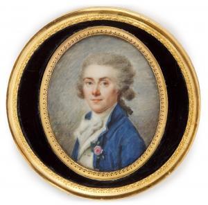 ROUVIER Pierre 1742-1815,Portrait of a gentleman,1788,Sotheby's GB 2021-12-09