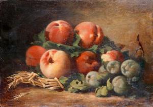 ROUX Hippolyte 1852,Nature morte aux fruits,Millon & Associés FR 2017-10-15
