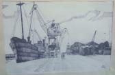 ROVIRETO Josef 1900-1900,Dock scene,Bellmans Fine Art Auctioneers GB 2011-05-18