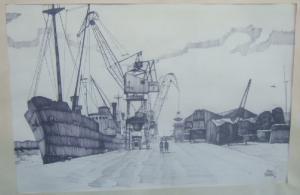 ROVIRETO Josef 1900-1900,Dock scene,Bellmans Fine Art Auctioneers GB 2011-05-18