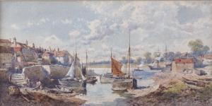 ROWBOTHAM Charles 1856-1921,A quiet estuary,1886,Bellmans Fine Art Auctioneers GB 2023-03-28