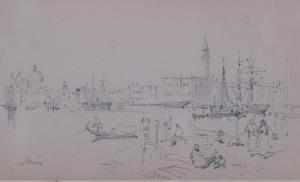 ROWBOTHAM Charles 1856-1921,Venice,Burstow and Hewett GB 2024-02-29