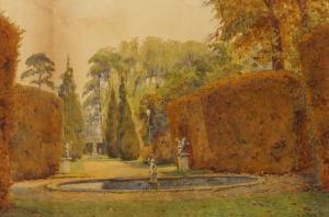 ROWE Ernest Arthur,Melbourne Hall, Derbyshire,1894,Bellmans Fine Art Auctioneers 2023-10-10