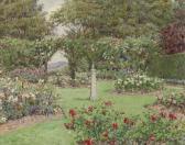 ROWE Ernest Arthur 1863-1922,The rose garden,Christie's GB 2006-01-25