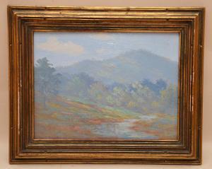 ROWELL LOUIS 1870-1928,Landscape rolling hills,Hood Bill & Sons US 2016-02-23