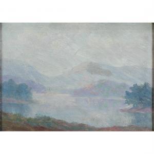 ROWELL LOUIS 1870-1928,Untitled (North Carolina Mountain Landscape),Clars Auction Gallery 2022-07-17