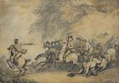 ROWLANDSON Thomas 1756-1827,A Highwayman pursued,1790,Christie's GB 2015-05-27
