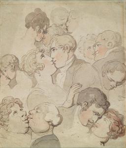 ROWLANDSON Thomas 1756-1827,The Art of Kissing,Swann Galleries US 2018-09-20