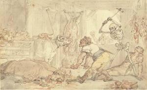 ROWLANDSON Thomas 1756-1827,The massacre,Christie's GB 2004-07-01