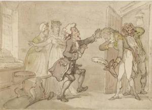 ROWLANDSON Thomas 1756-1827,Thwarting true love,Christie's GB 2005-06-29