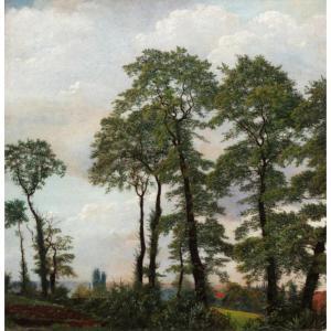 ROWLEY E 1858-1859,A WOODED LANDSCAPE,Sotheby's GB 2006-11-21