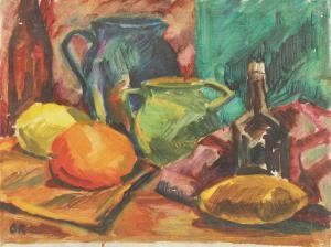 ROWLEY Owen 1902-1987,Orange, lemons, and jugs,Sworders GB 2022-02-13