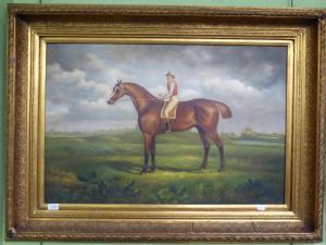 ROY G,Study of a horse and jockey,Tennant's GB 2016-11-05