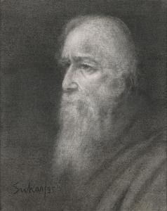 ROY Suhas 1936-2016,Face (Rabindranath Tagore),1995,Christie's GB 2022-09-21