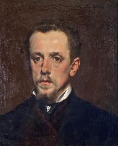 ROYBET Ferdinand 1840-1920,Portrait de Gustave Tempe,1875,Saint Germain en Laye encheres-F. Laurent 2025-04-19