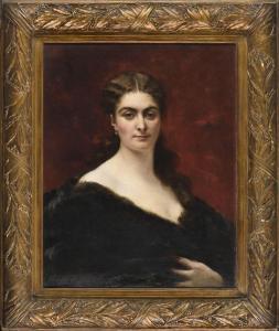 ROYER Lionel Noel 1852-1926,Portrait de femme en buste,Etienne de Baecque FR 2022-03-07