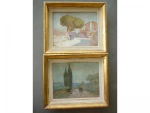 ROYET Hyacinthe 1862-1926,Paysage par temps de mistral,Hôtel des ventes d'Avignon FR 2020-03-07