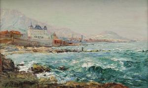 ROYEZ marcel 1880,Le château Picon à la Pointe-Rouge.,Damien Leclere FR 2013-12-21