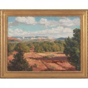 ROZEN George 1895-1973,Arizona Landscape,1930,Treadway US 2012-12-01