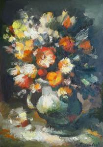 Rozenbergs Andrejs 1937-2017,Autumn flowers,1988,Antonija LV 2020-10-04