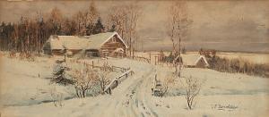 ROZHANKOVSKY P,Winter landscape,1905,Bonhams GB 2005-11-28