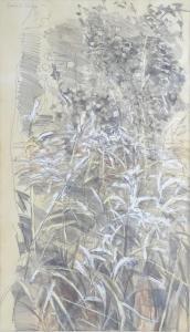 RUBBRA BENEDICT 1938,An abstract study of vegetation,1971,Claydon Auctioneers UK 2021-02-18