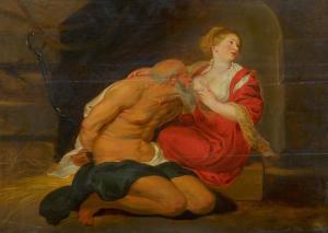 RUBENS Peter Paul 1577-1640,Roman Charity (Cimon and Pero),Sotheby's GB 2025-04-09