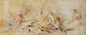 RUBENS Pieter Paul 1577-1640,A boar hunt; and A deer hunt,Christie's GB 2018-12-04