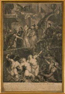 RUBENS Pieter Paul,Le débarquement de la reine au Port de Marseille,1700,Damien Leclere 2017-06-29