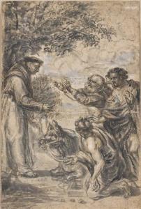 RUBENS Pieter Paul 1577-1640,Le Miracle de la mule,Christie's GB 2004-05-11
