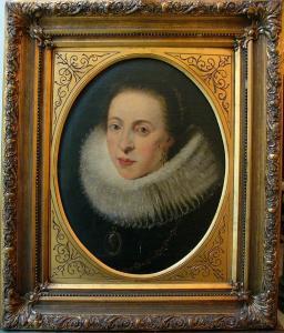 RUBENS Pieter Paul 1577-1640,Portrait of an Aristocratic lady,Deutsch AT 2013-04-22