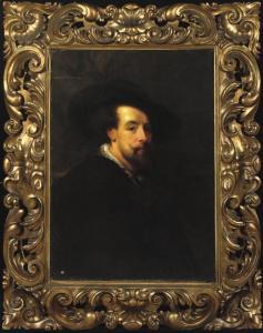 RUBENS Pieter Paul,Self-portrait, half-length, in a black costume and,Christie's 2008-02-26