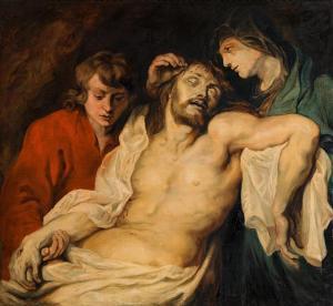 RUBENS Pieter Paul 1577-1640,The lamentation of Christ,im Kinsky Auktionshaus AT 2016-10-19