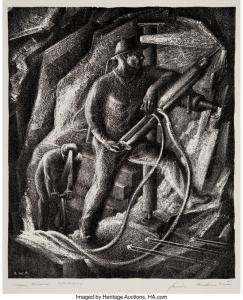 RUBENSTEIN Lewis W 1908,Copper Miner,1938,Heritage US 2022-12-21