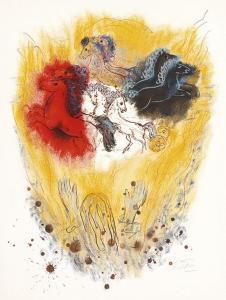 RUBIN Reuven 1893-1974,Four Spirits of the Heaven,1972,Winterberg Arno DE 2024-04-20
