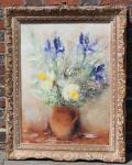 RUBIN Reuven 1893-1974,still life of flowers, 'Daffodils and Iris',1938,Henry Adams GB 2022-07-14