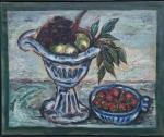 RUBIN Reuven 1893-1974,Strawberries and fruit bowl,Montefiore IL 2024-03-05