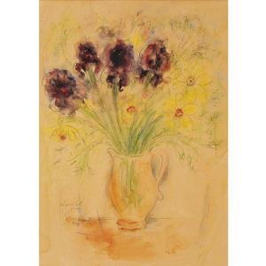 RUBIN Reuven 1893-1974,VASE OF FLOWERS,1948,Sotheby's GB 2010-12-15