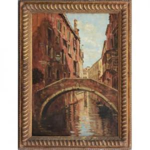 RUBINI Vanna Dompieri 1854-1936,Canale veneziano,Il Ponte Casa D'aste Srl IT 2021-05-17