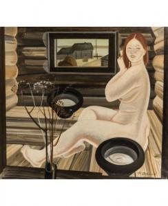 RUBINSKY Igor Pavlovich 1919-1995,Naked Woman in Sauna,Shapiro Auctions US 2018-03-07