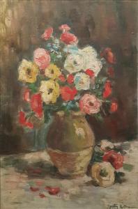 RUBINSTEIN SUMMER Gretty 1945-2001,Vase of flowers,Matsa IL 2018-08-05