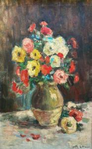 RUBINSTEIN SUMMER Gretty 1945-2001,Vase of flowers,Matsa IL 2024-03-27