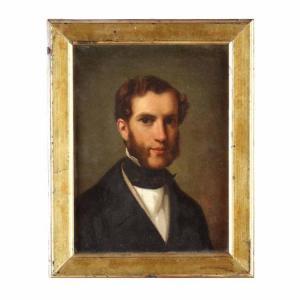 RUBIO Louis, Luigi 1795-1882,Portrait of Viktor Petrovich Balabin,1849,Leland Little US 2017-12-02