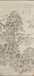 RUCHENG Hou 1859-1937,Landscape in the style of Wang Yuanqi,1934,Bonhams GB 2013-06-24