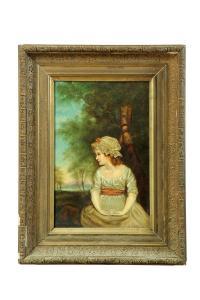 RUCKER JEANNIE R,PAINTING OF A GIRL,1885,Garth's US 2013-11-29