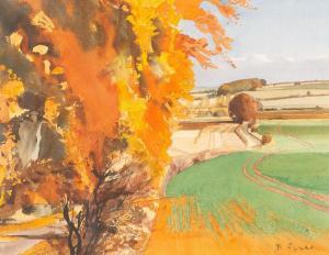 RUDD Bobb 1944,Autumn Landscape,Simon Chorley Art & Antiques GB 2021-04-27