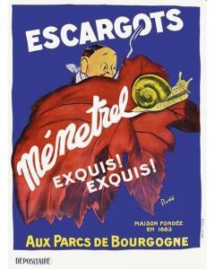 RUDD,Escargots Ménetrel Exquis! Exquis!,1930,Millon & Associés FR 2020-02-26
