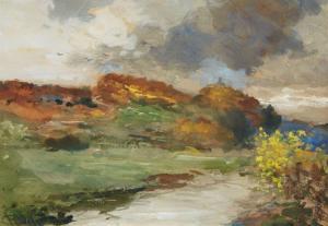 RUDELL Carl 1855-1939,A Landscape in the Eifel,Lempertz DE 2014-09-24
