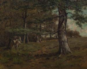 RUDELL Peter Edward 1854-1899,Landscape,Hindman US 2016-05-06